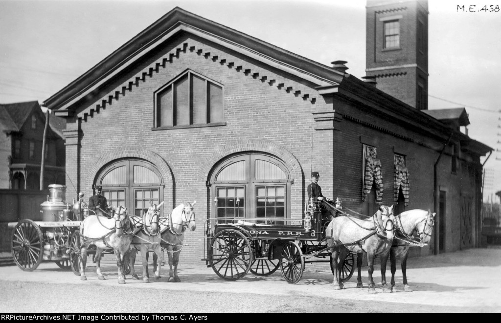 PRR Fire Department, Company No. 8, c. 1906